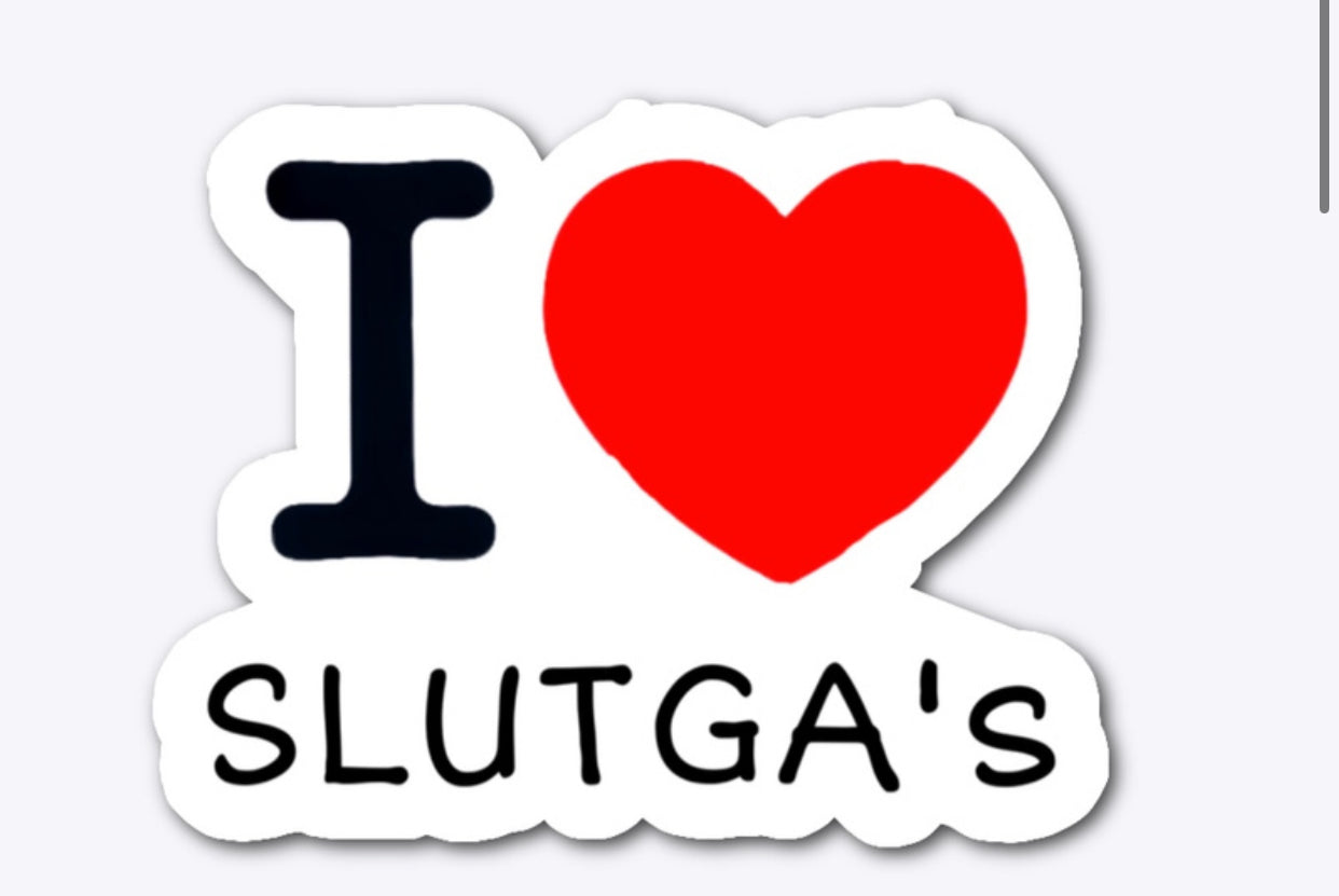 SLUTGA STICKER